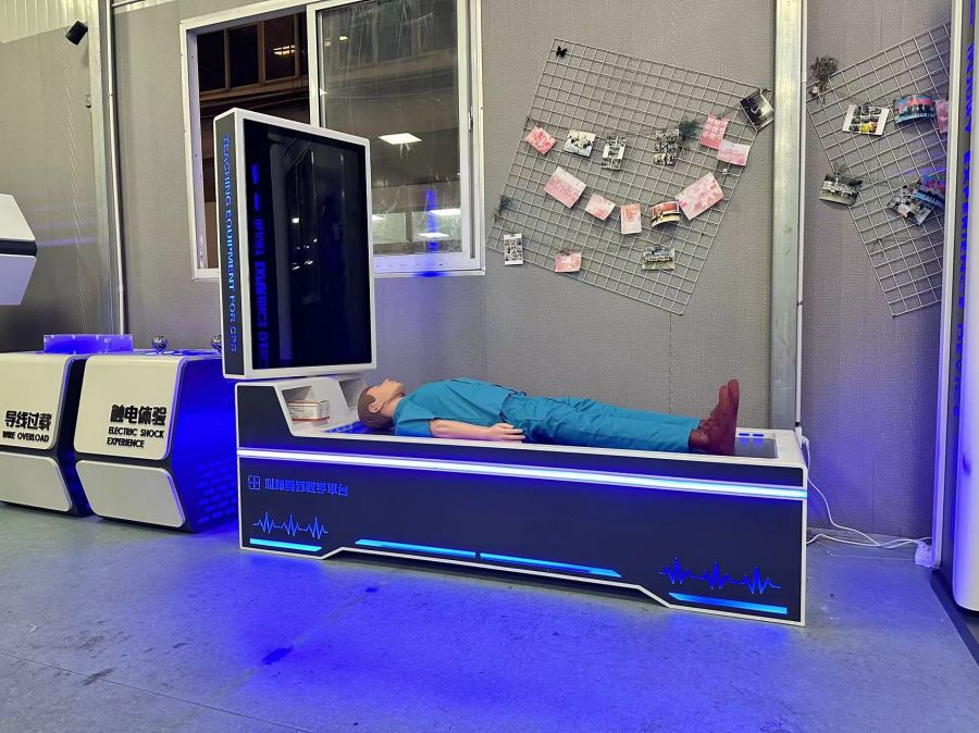  化工安全宣教、履历、工伤预防个别防护实训  幼我防护与职业健全宣教履历设备 w66集团